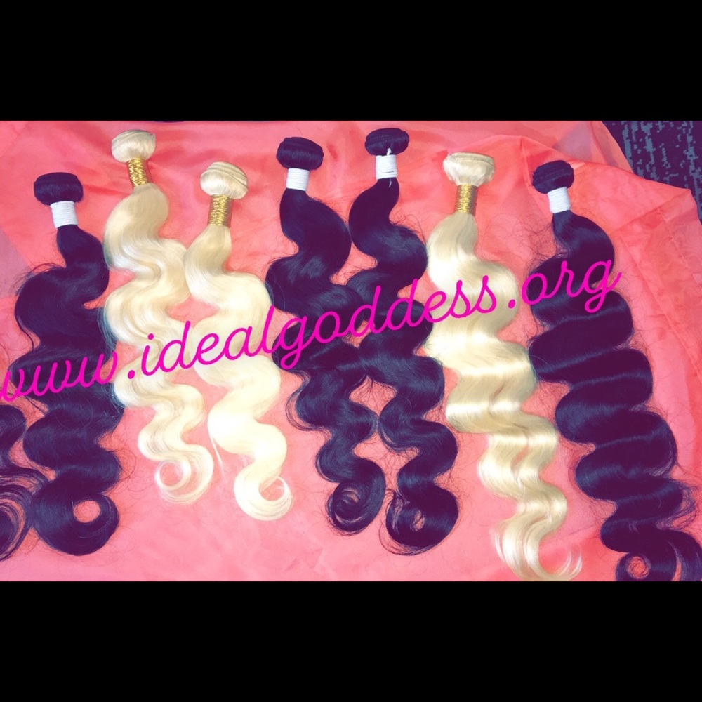 Mink hair extensions